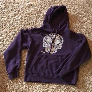 Obey purple hoodie